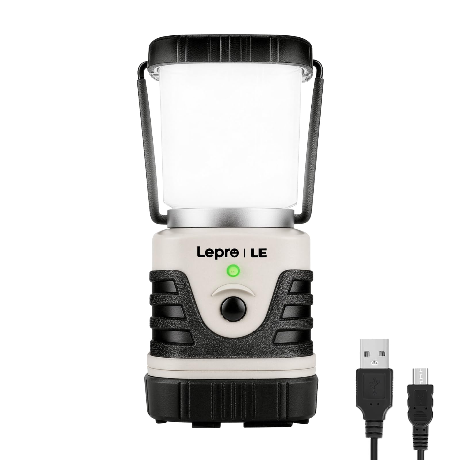 LE Camping Light Rechargeable, 1000lm Camping Lantern, Warm & Cool Light