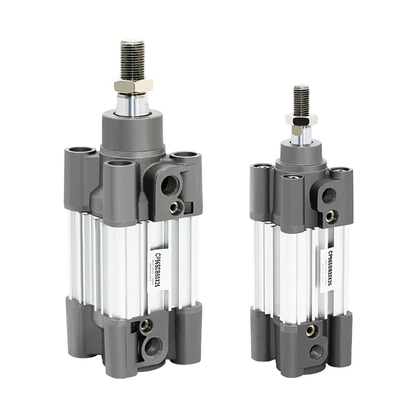 1pcs CP96SDB Series Standard Pneumatic Cylinder Bore 32mm/40mm/50mm/63mm/80mm/100mm Stroke 25-350mm Air Piston Double Acting(Bore 80mm)