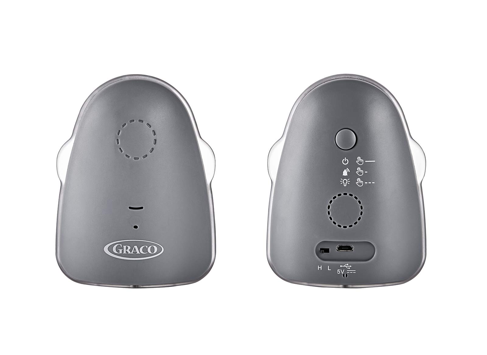 Graco Digital Baby Audio Monitor with Night Light, Long Range Wireless Two Way Baby Monitor with Room Temperature Sensor, Rechargeable Battery