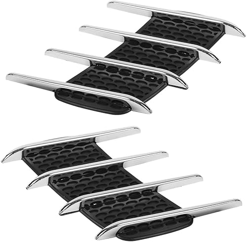 AllBright ダミーダクト フェンダーダクト ボンネット ドア サイド エアロ フィン フェンダー ドレスアップ 汎用 車