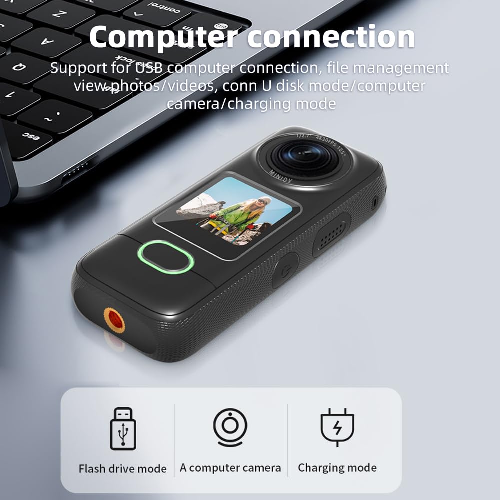 Andoer V3 Q3H-R 4K WiFiスポーツアクションカメラ Andoer Q3H-R 4K 30fps 16MP WiFi Sports Action Camera 1080P Full HD