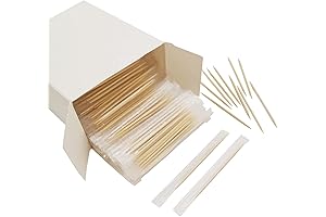 BLUE TOP Bamboo Toothpicks Individually Wrapped 2.5"