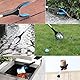 TAIHE Greifzange für Senioren, Faltbare Greifer, Aluminium Müllzange mit Magnetspitzen und Drehbarer Kopf, Müllgreifer für die Müllabfuhr, Abfallsammlung (Blau)