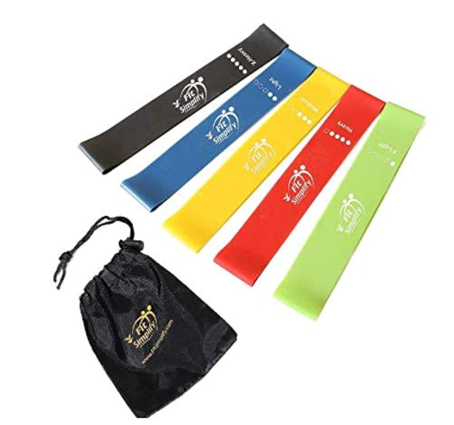 One Pack of Fitness Resistance Loop Bands
