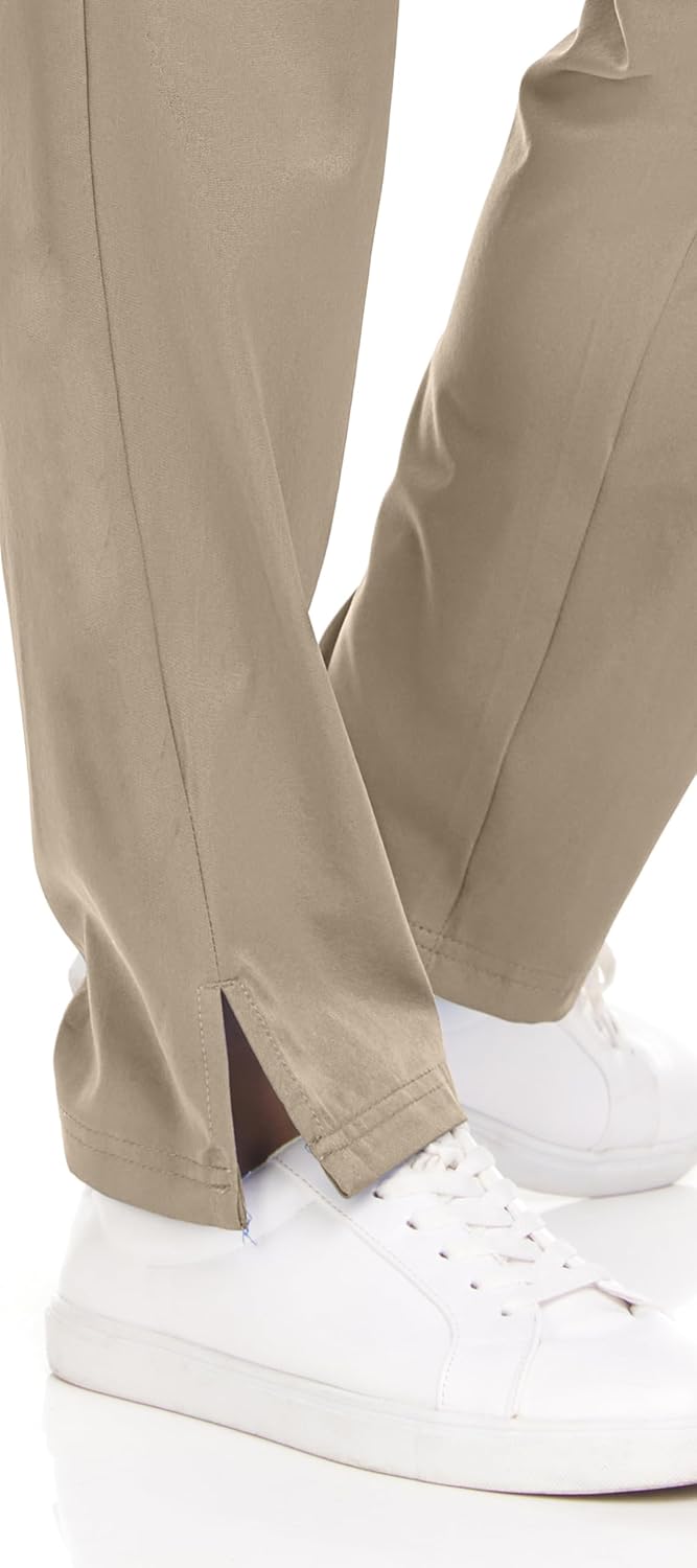 MediChic Women's 6-Pocket Scrub Pants – Cargo Straight Leg, 4-Way Stretch, Anti-Wrinkle, Flex Fabric Workwear Uniforms - Image 7
