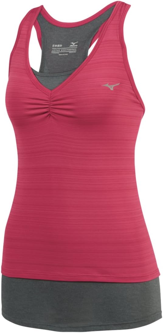 Mizuno Running女性用二重タンクトップ