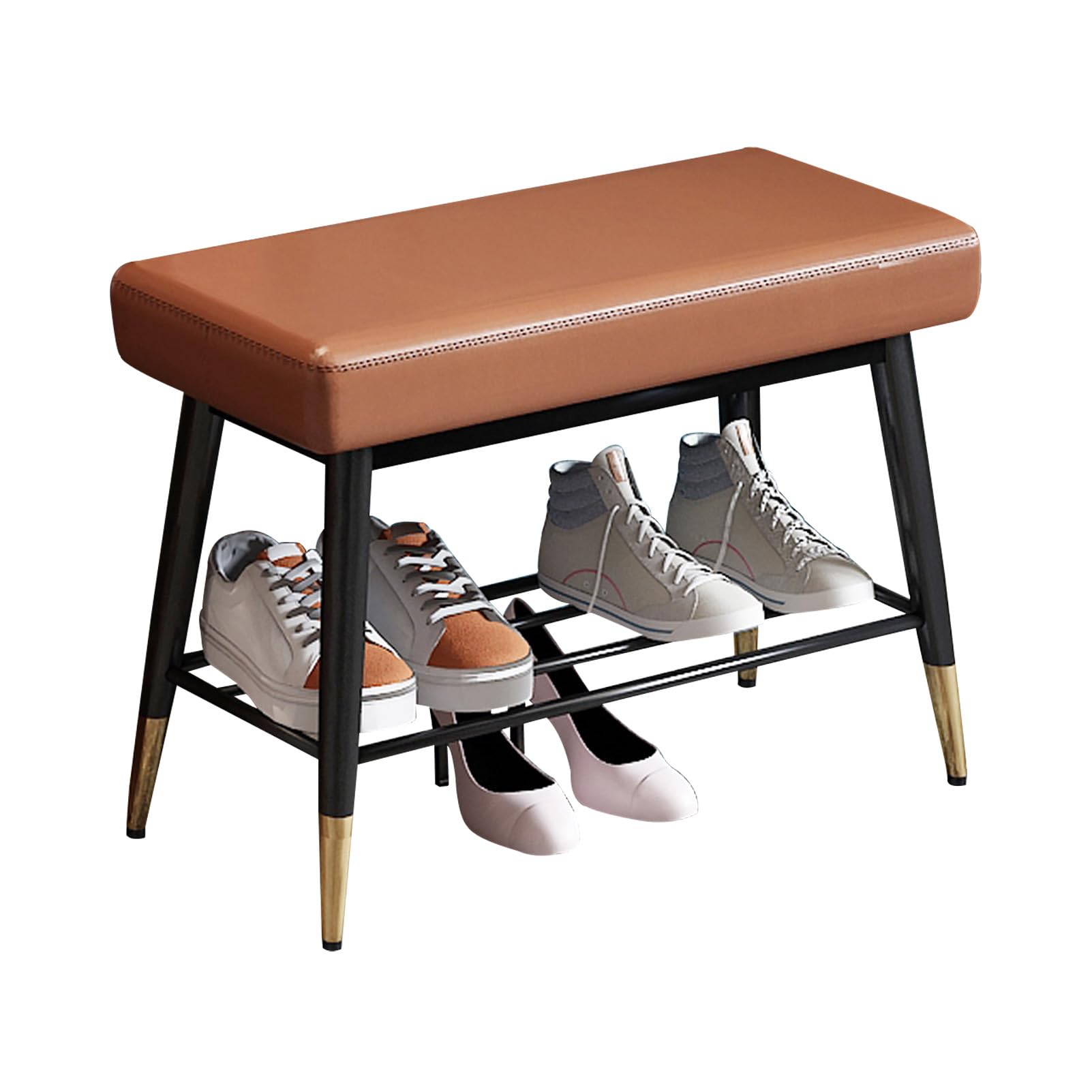 Banc de rangement pour couloir étroit éliminant le désordre des chaussures