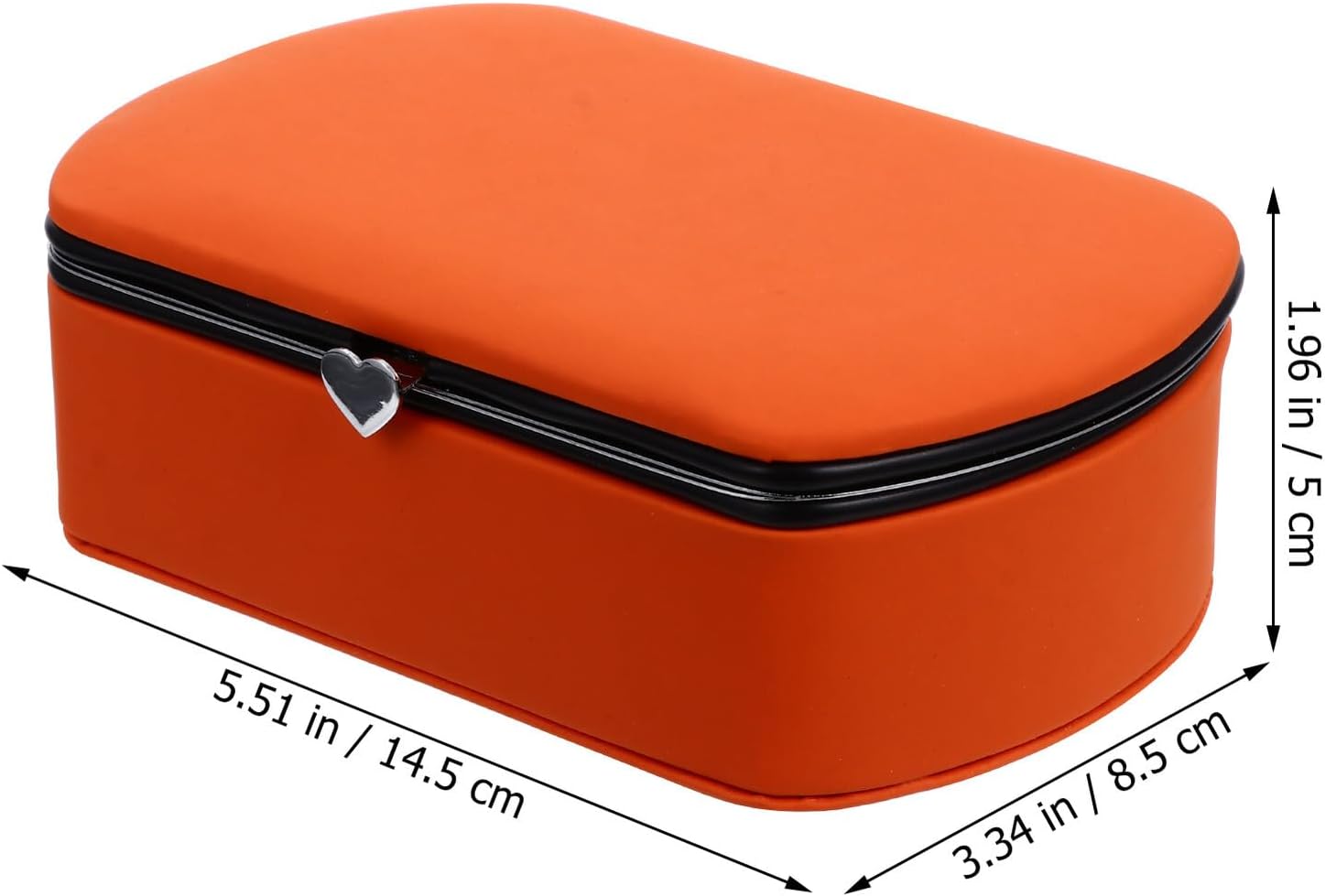 Fashionable Jewelry Storage Case, Lightweight PU Organizer for Travel image 4