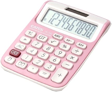 Amazon Co Jp 可愛い小さな電卓 ピンク計算機 標準機能 文房具 オフィス用品