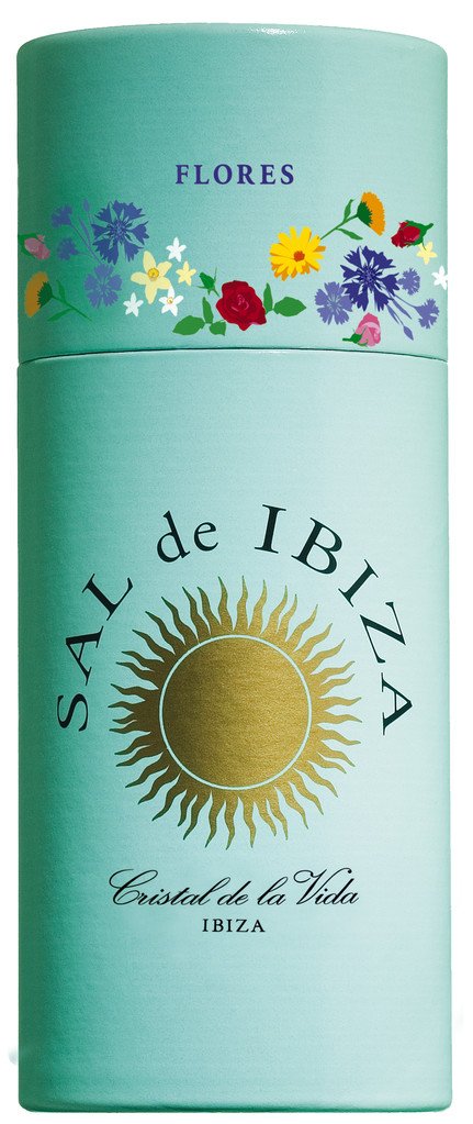 Sel de Ibiza Granito Sel aux Fleurs Pot Cartonné 36 Unités 70 g