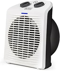 Termoventilador Black+Decker BXSH2000E 2000 W, compacto e apto para casa de banho