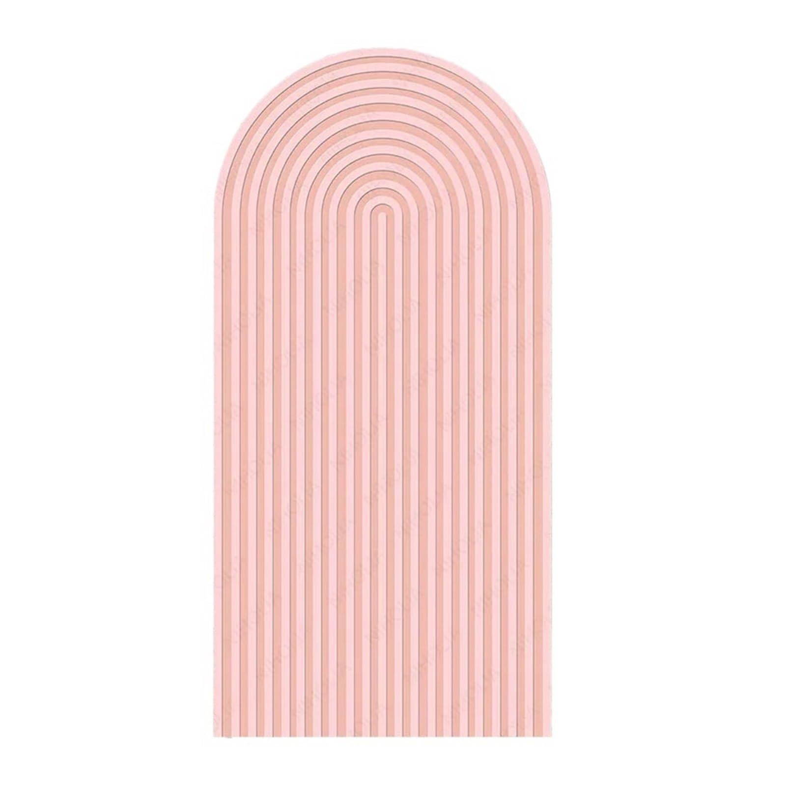 Couverture de décoration de fond pour arche de mariage en tissu brillant rose