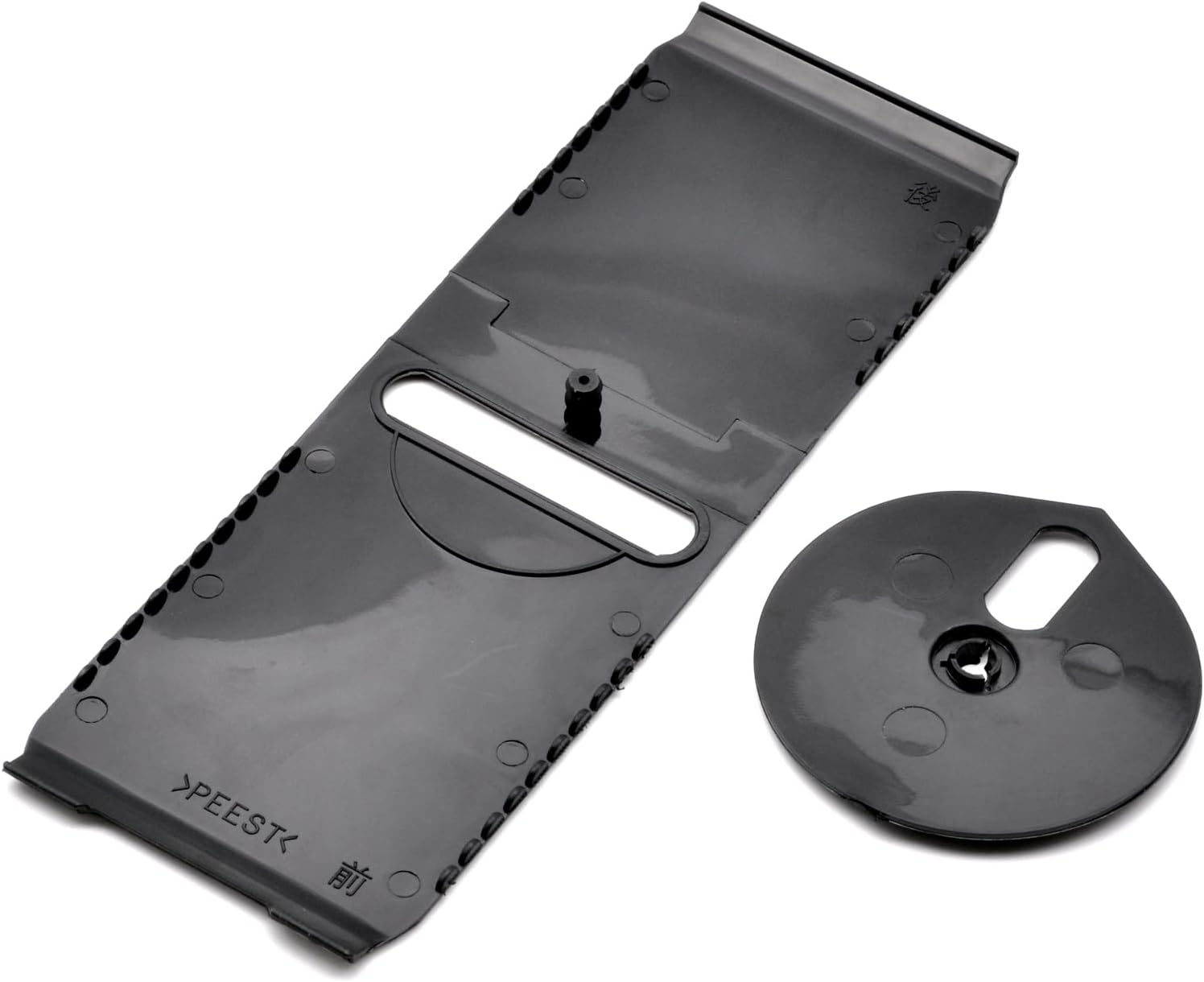 Shifter Position Slide Indicator Cover Set of 2 Compatible for Lexus LS460 2007-2012 LS460h 2008-2012 Gear Shift Lever Dust Cover 35975-50040 35976-50030