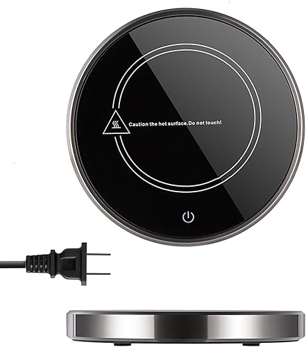 Calentador de taza de café, calentador de café para escritorio, calentador de café eléctrico para oficina, uso doméstico, calentador de bebidas para