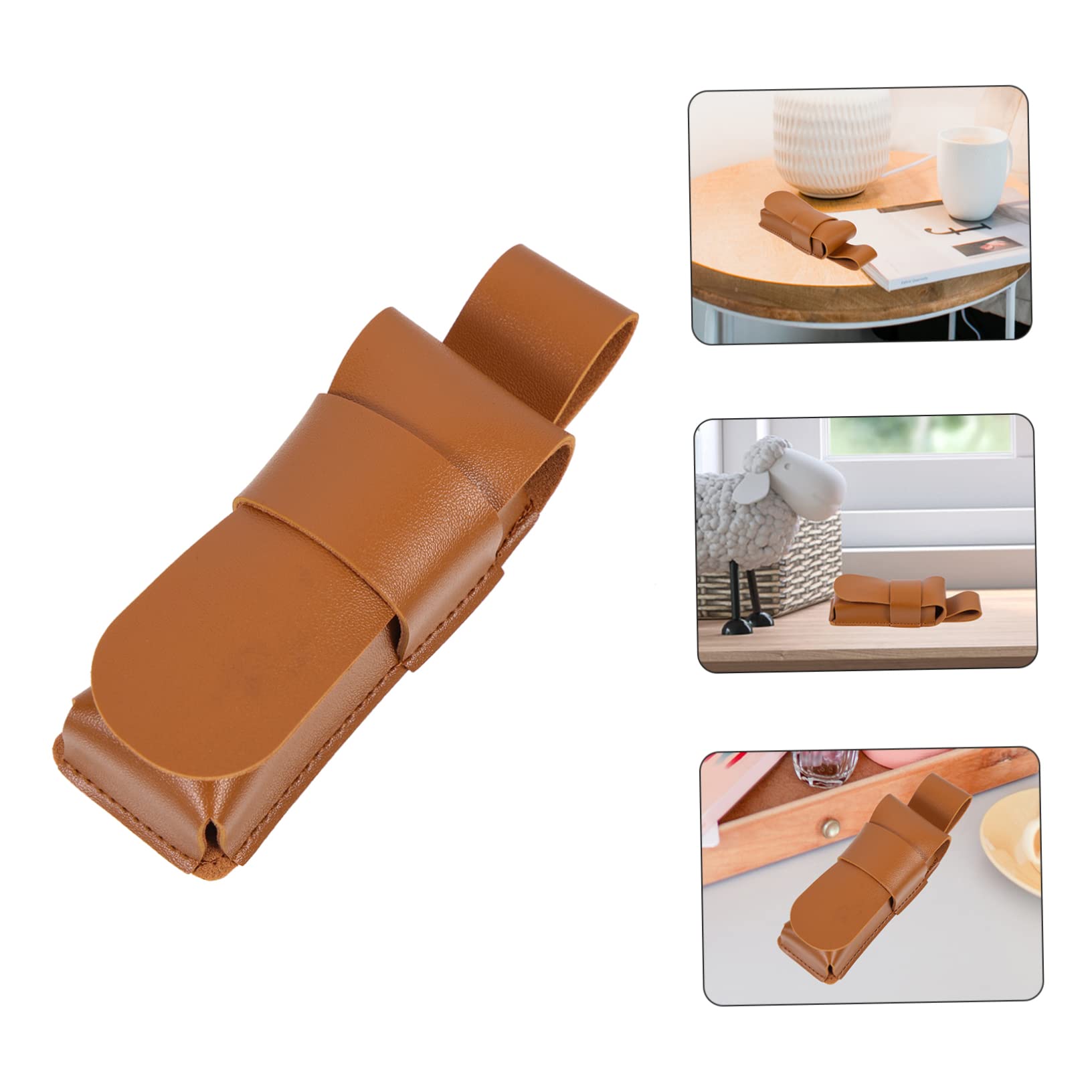Abaodam 4pièces Housse De Rangement Cuir Pour Harmonica Diatonique Étui Imperméable Portable Et Pratique Pour Harmonica