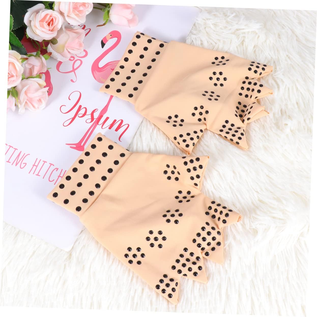 GALPADA Half-finger Gloves Magnetic Therapy Comfortable Flexible Arthritis Support Gloves
