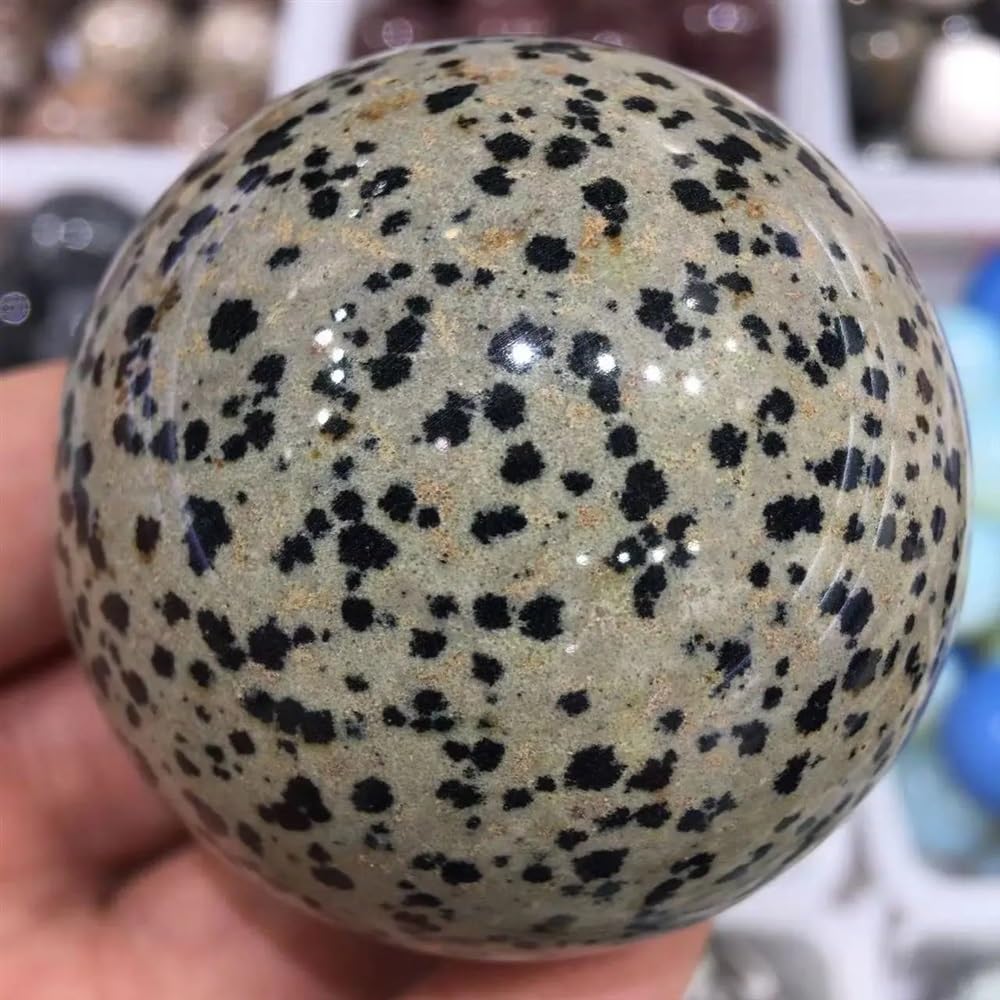Stone Sesame Ball Crystal Sphere Home Decoration Aquarium Gift(400-500g)