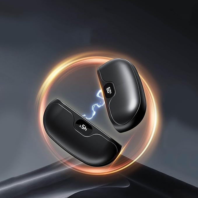 Calefactor Eléctrico Portátil con Calentamiento Rápido y 5 Niveles de Temperatura miniatura 3