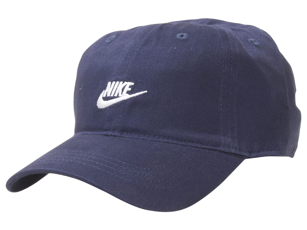 Nike Toddler Kids Swoosh Baseball Cap Strapback Obsidian Sz 2 4T