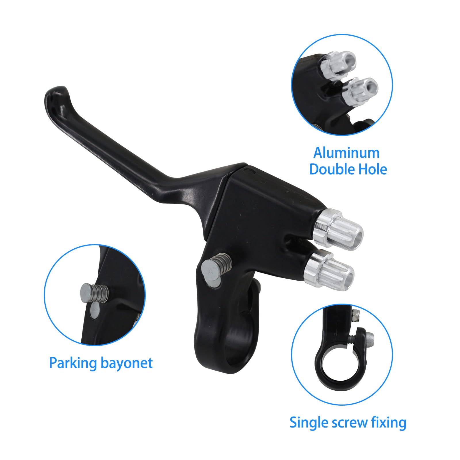 Amazon.co.jp: WEERAS シンクロナイズドブレーキレバー ブラック