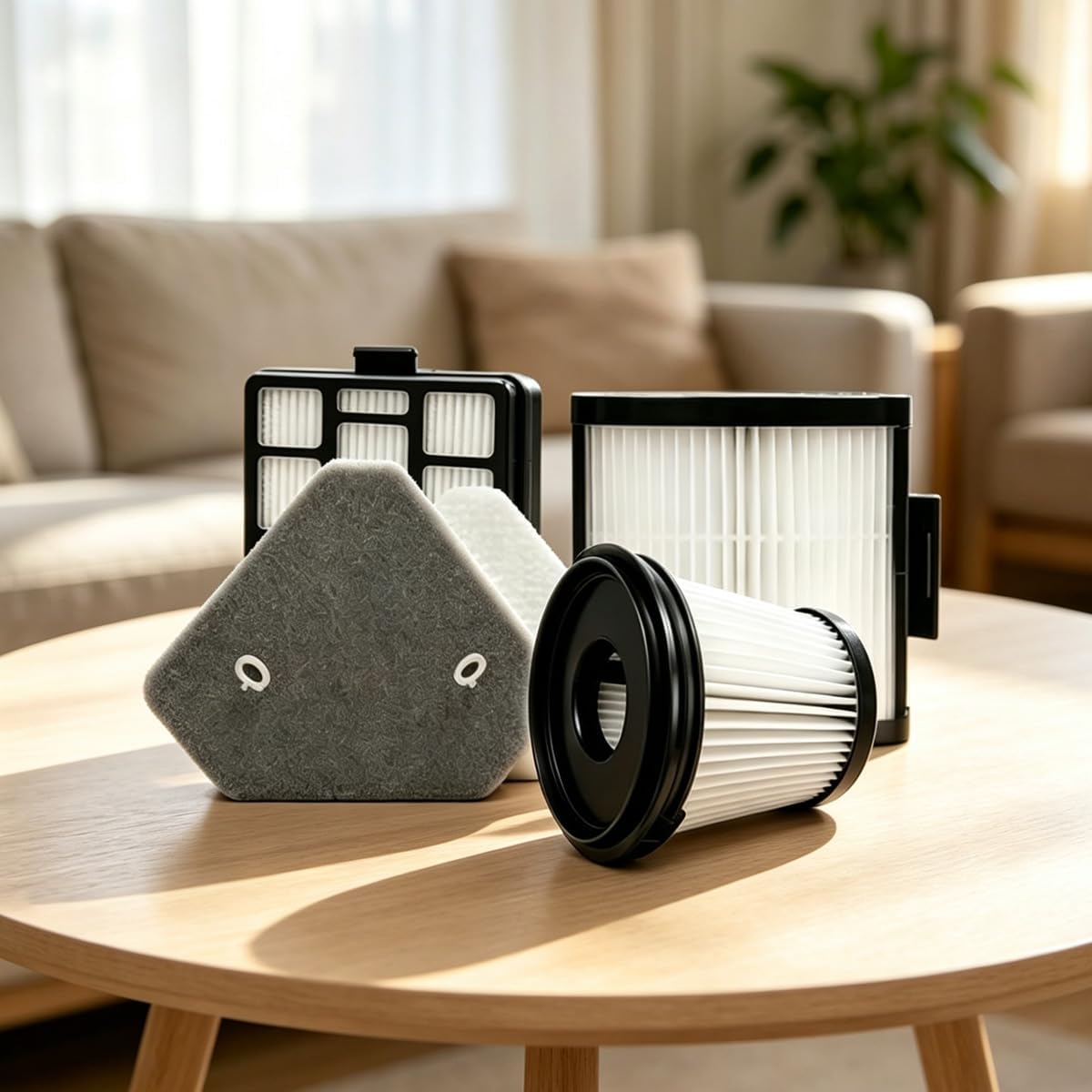 IW4624 Filter Replacement Compatible with Shark IW4624, IW4625, IW4626 Detect Pro Auto-Empty System Vacuum, High-efficiency Filter Replacement for Model IW4624 IW4625 Vacuum Cleaner(#A)