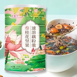 500g Zoete Geurende osmanthus Noot Instant Lotus Wortel Poeder Soep, Noten en Fruit Lotus Wortel Poeder, Instant Brewing…