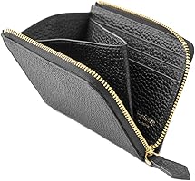 Amazon | [HushTug] レザー L字 ファスナー 財布 「 シンプル な