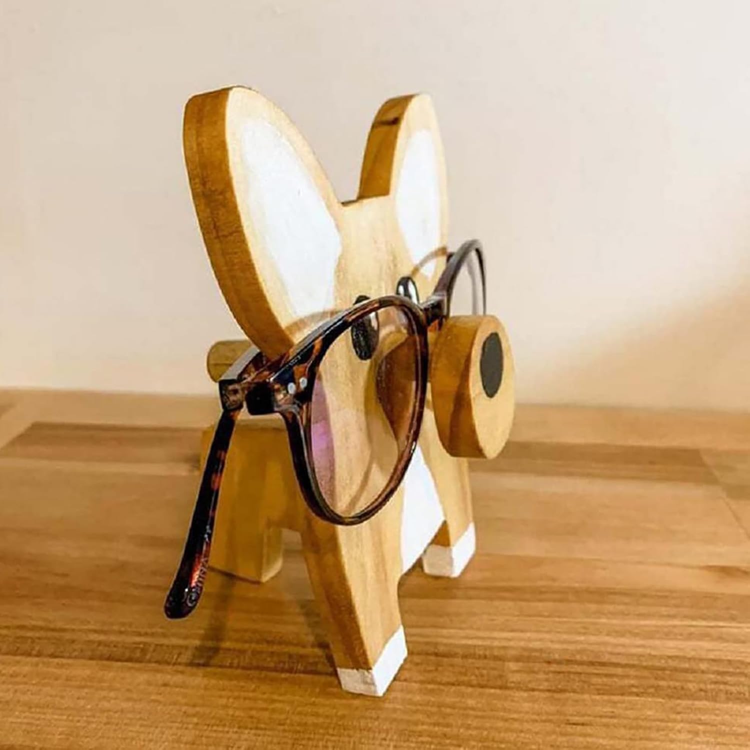 Glasses Rack Carved Wooden Eyeglasses Spectacle Sunglasses Holder Display Stand Home Desktop Decoration Wine Glasses Rack Shelf