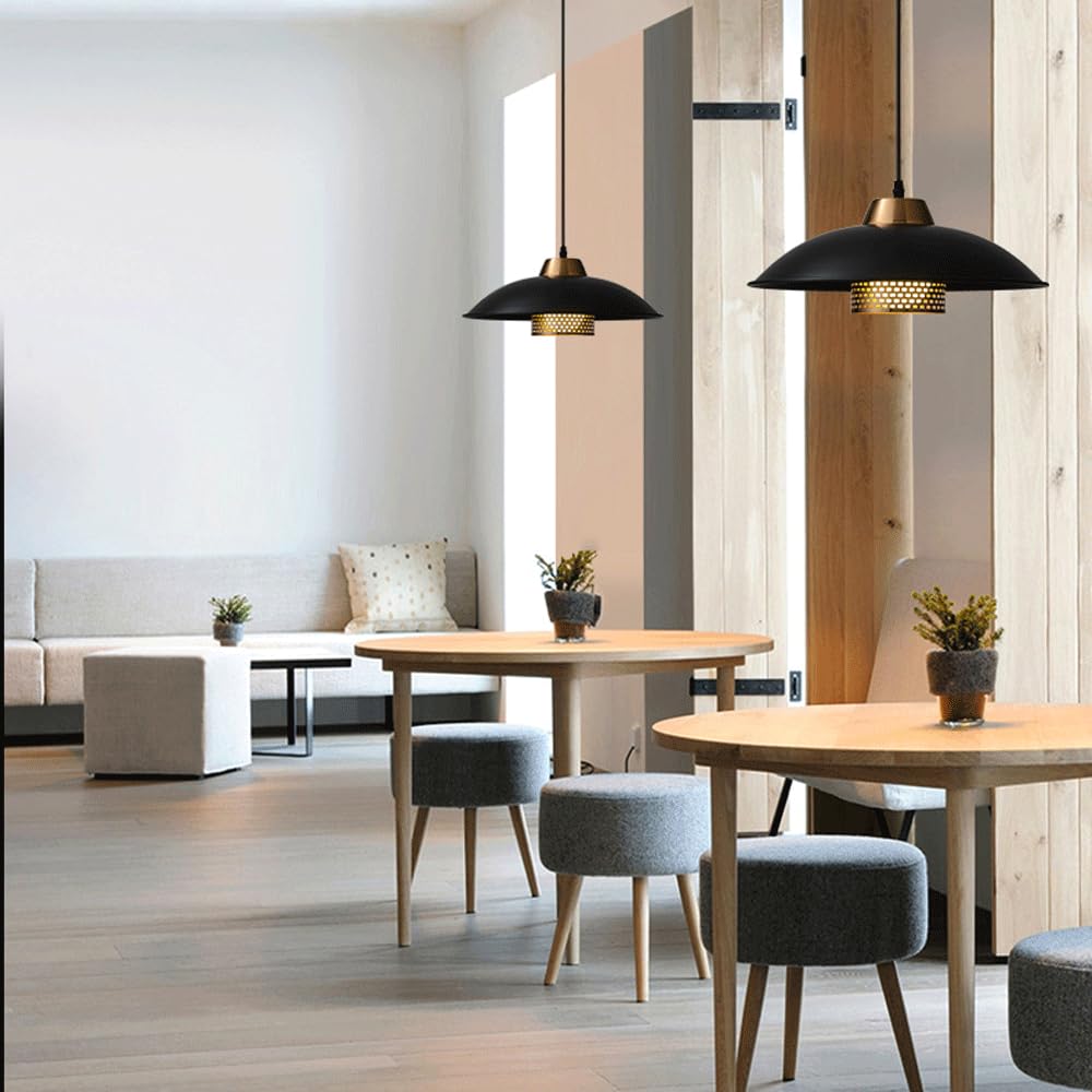 Retro styl industrialny żelazna lampa wisząca, jednogłowicowa oprawka E27, konfigurowalny klosz do żyrandola sufitowego, dekoracyjna oprawa do przedpokoju lub balkonu