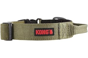 KONG Ultra Durable Padded Comfort Handle Dog Collar
