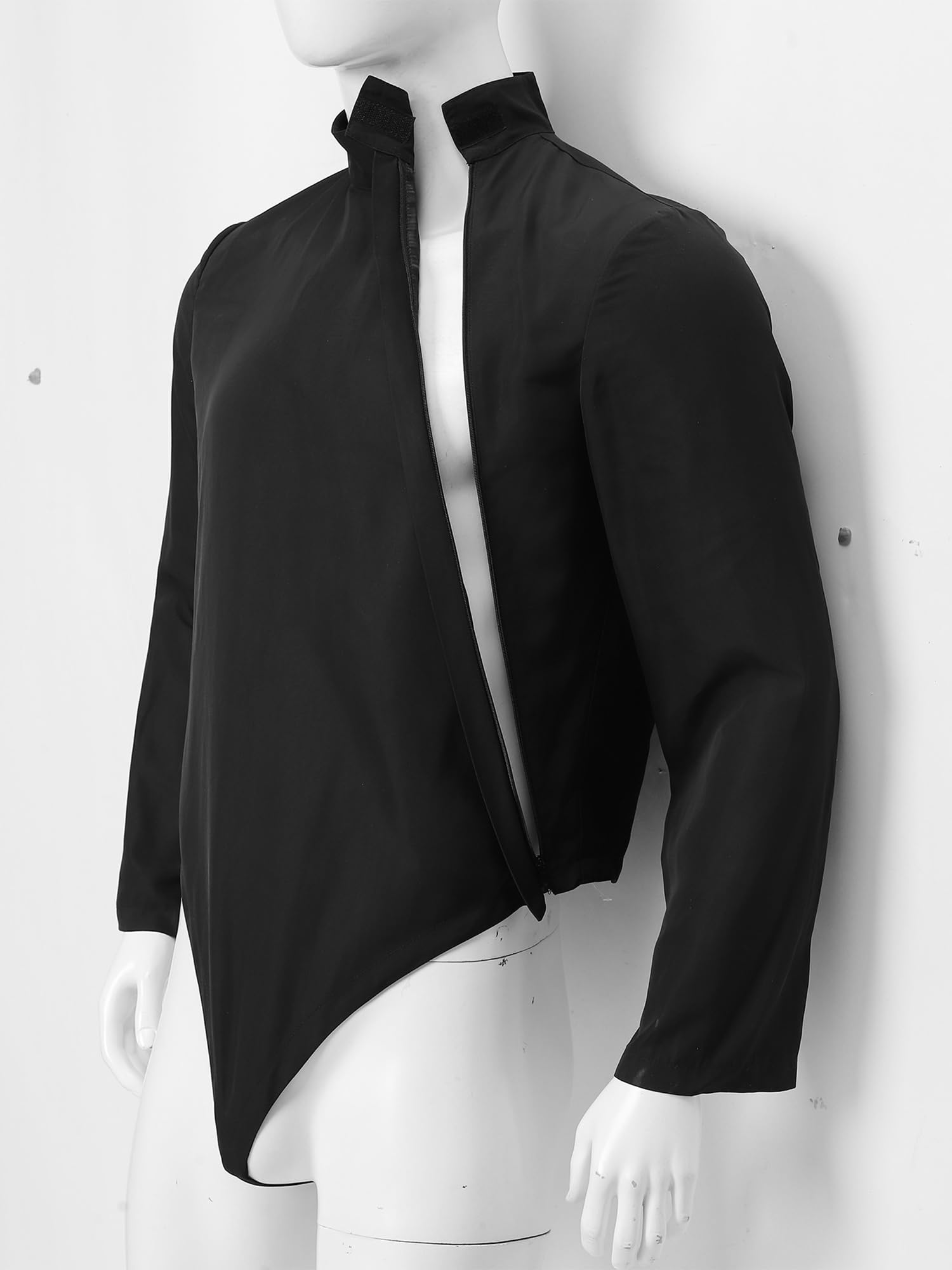Uomo Giubbotto Scherma Body Sportivo Uniforme Camicia Ballo Sport