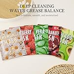 Facial mask Moisturizing face Mask - 10 Sheets, Deep Hydration, Improves Dry Skin, Sheet Mask, skincare for All Skin Types (10PCS, MIX) - Image 3