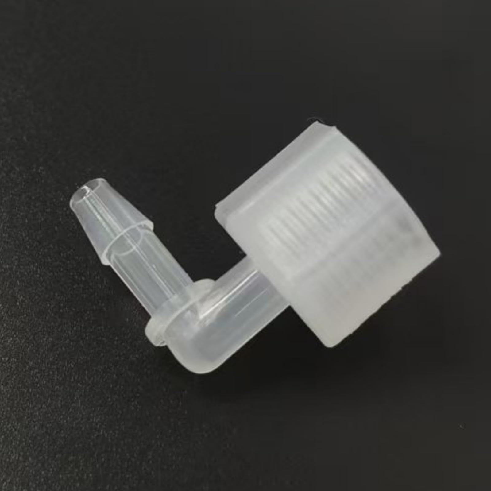 Accesorios de manguera de plástico 1/8NPT macho/hembra, conectores roscados para laboratorio y maquinaria de alimentos, paquete de 100
