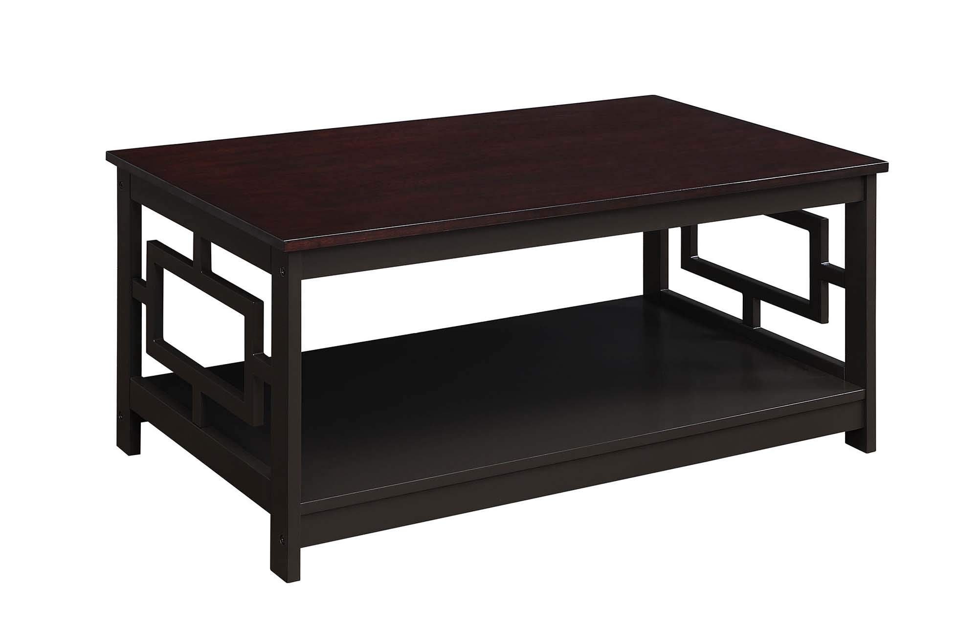 Convenience Concepts Town Square Coffee Table, Espresso