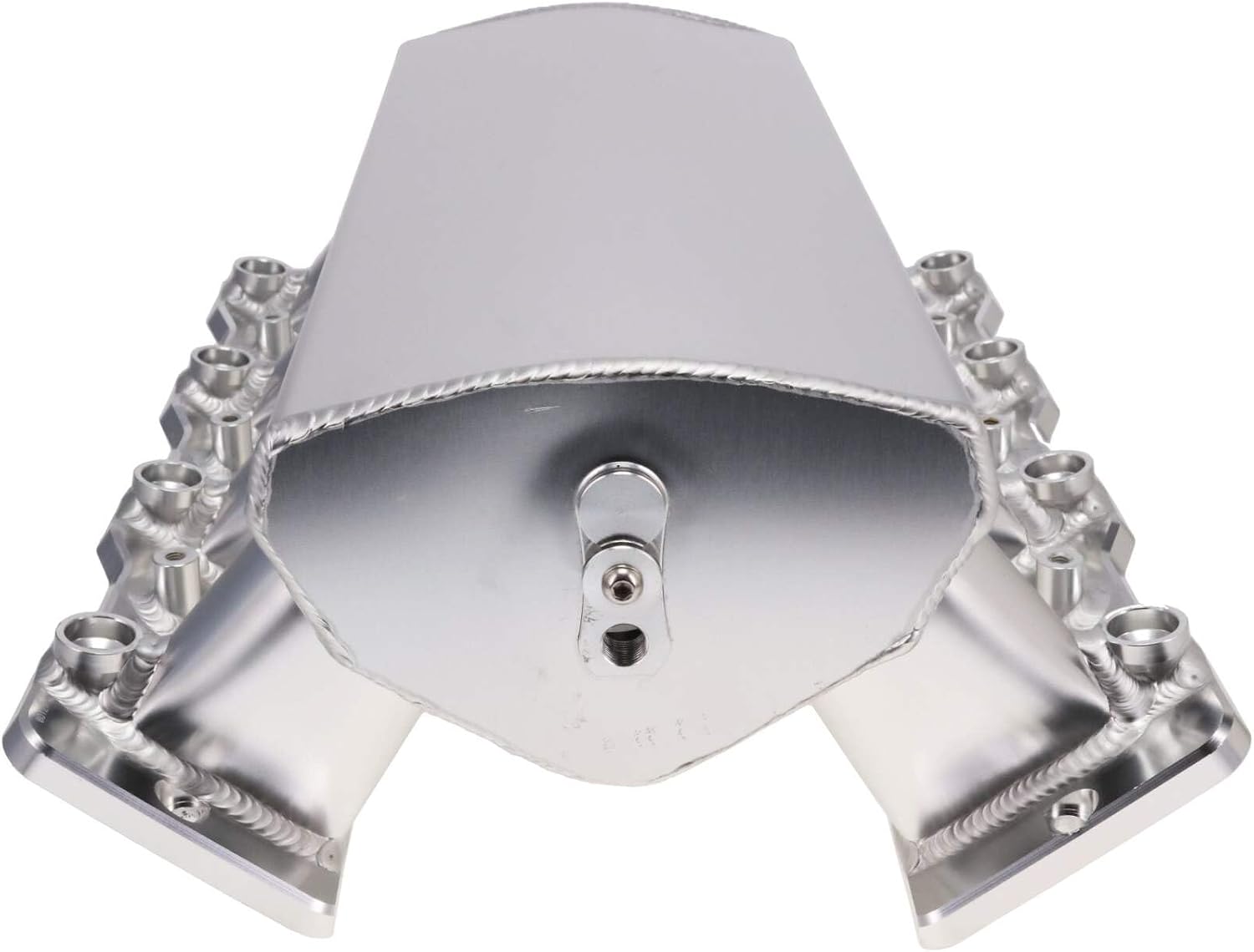 Top Street Performance 102mm Aluminum Intake Manifold for GM LS - Clear Anodized