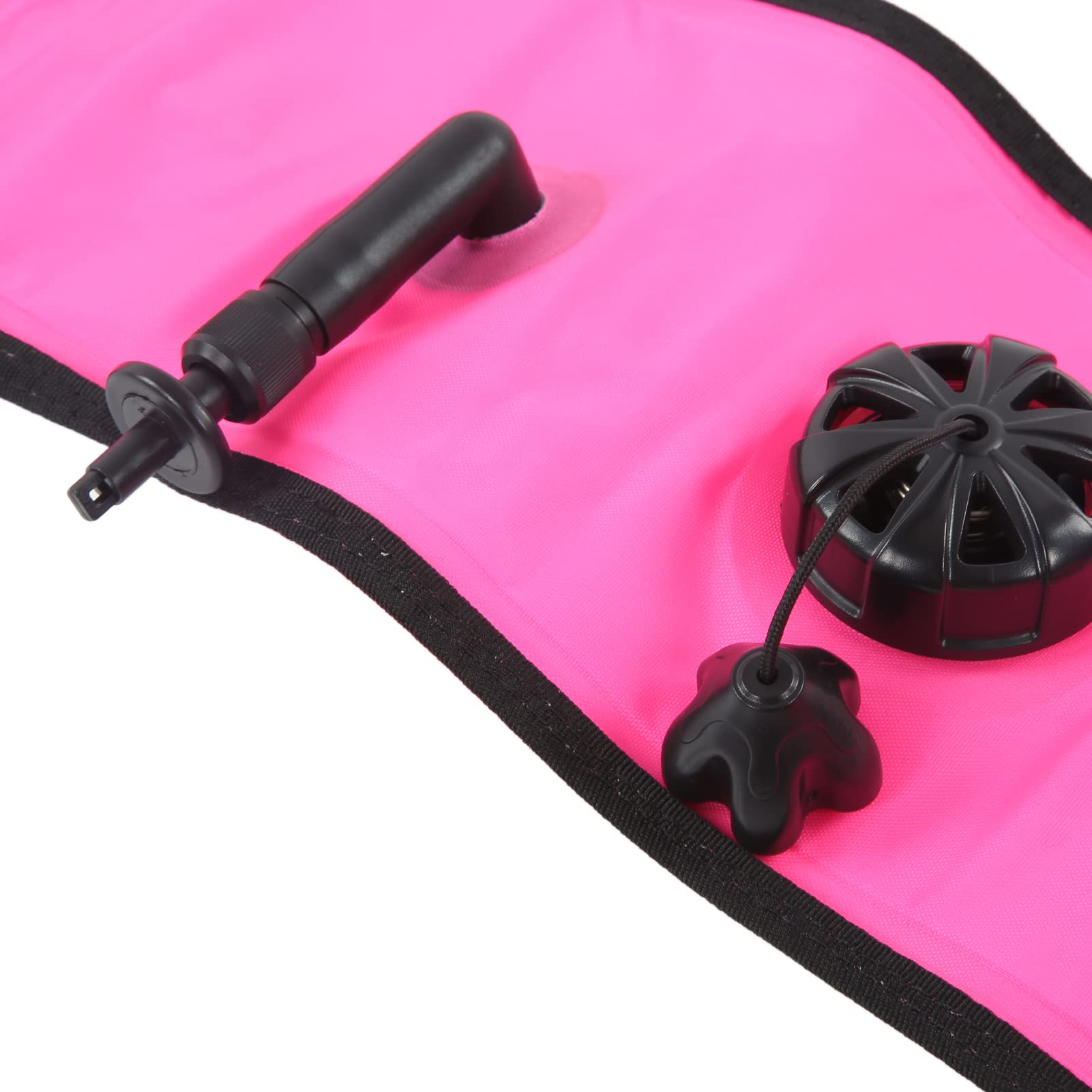 Gavigain Boa di segnalazi di Superficie in Nylon Durevole Boa di segnalazi di Superficie Gonfiabile ad Alta visibilità Striscia ttente di Sicurezza per Immersioni subacquee