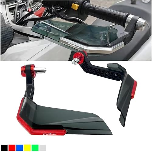 Miniatura 2 de Motocicleta Guardamanos, Motocicleta Manillar Puños Guardia Freno Embrague Palancas Mango Resistente al viento Protector para Bajaj Pulsar 200NS