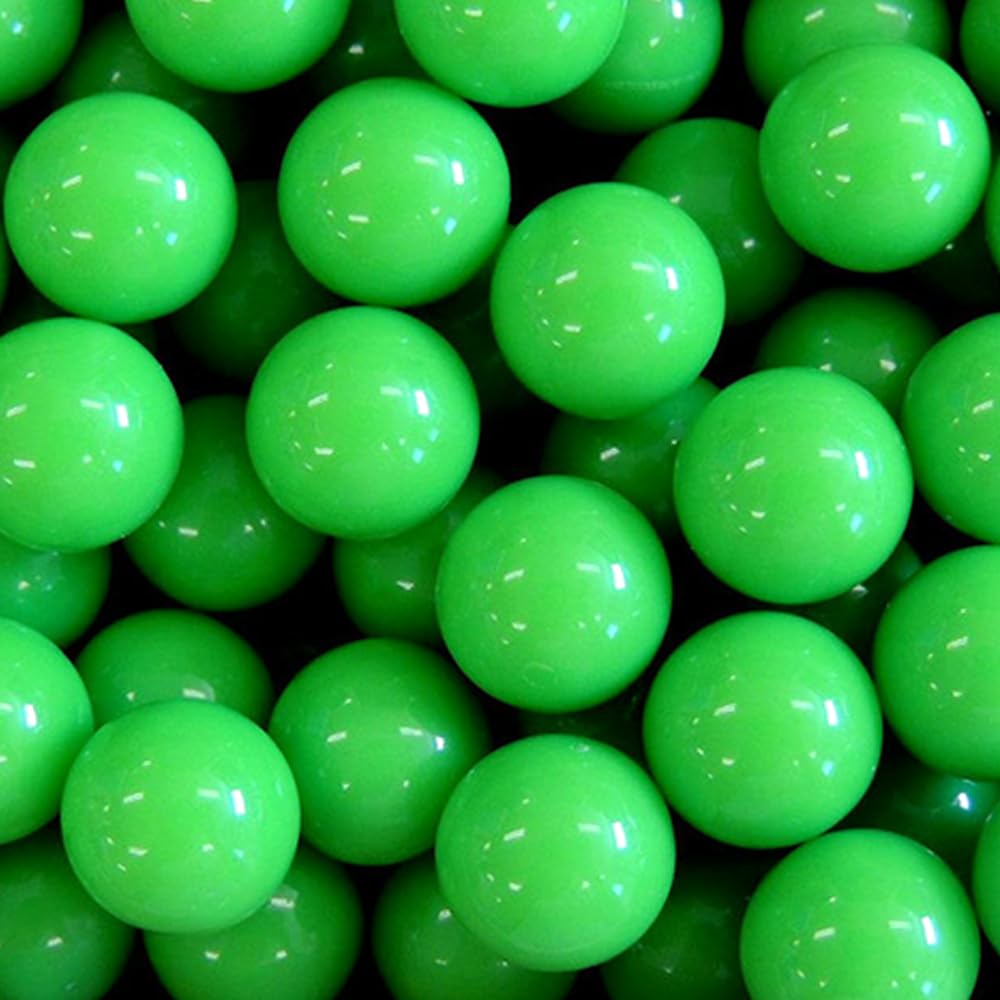 Amazon.co.jp: あミューズ [12mm] ガラポン抽選器用 玉 100球 (黄緑