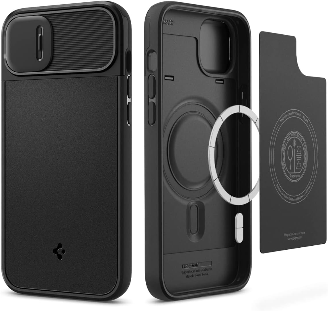 Spigen Optik Armor MagFit Case for iPhone 14, Compatible with MagSafe ...