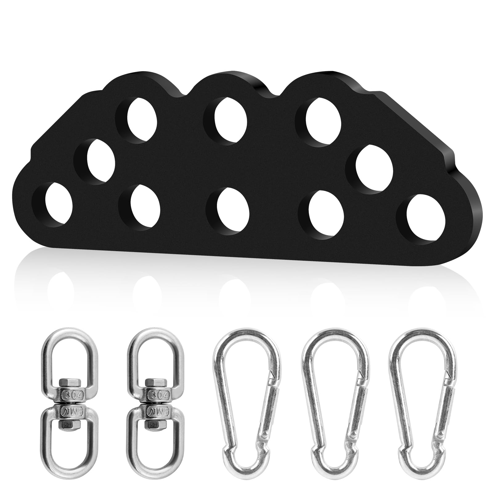 Multi-Grip LAT Pull Down Bar for Home Gym Fitness, Cable Machine Attachment, Spreader Plate LAT Pulldown Attachments for Pulley System Cable Machine (Mini Handle)