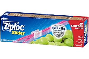 Power Shield Gallon Zip Lock Sliders