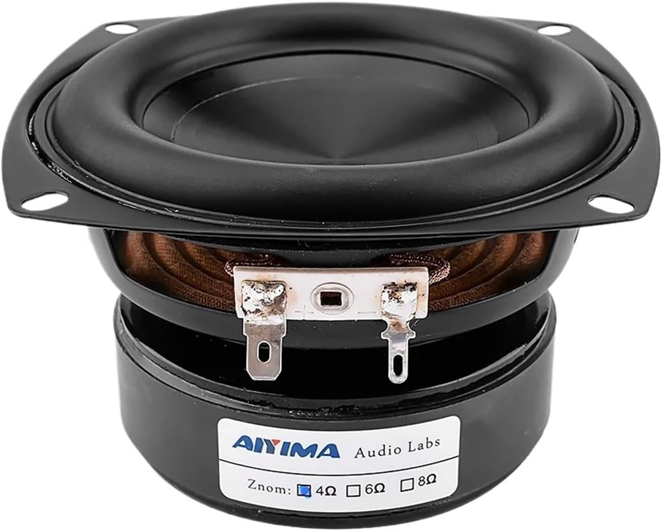 1Pcs 4 Inch Subwoofer Speaker 100W 4 8 Ohm Super Woofer Sound Speaker BASS Waterproof Loudspeaker DIY 2.1 Home Theater(8 Ohm Speaker)