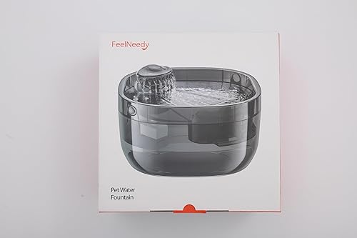 Miniatura 10 de FEELNEEDY - Fuente de agua para perros grandes, dispensador de agua para perros grandes, fuente de agua para mascotas, dispensador de agua para
