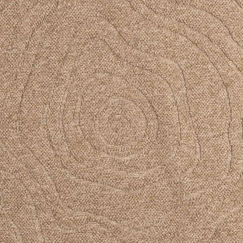 Tapis Moiré AGIRA 340x240 en polyester pour un salon moderne élégant - 8