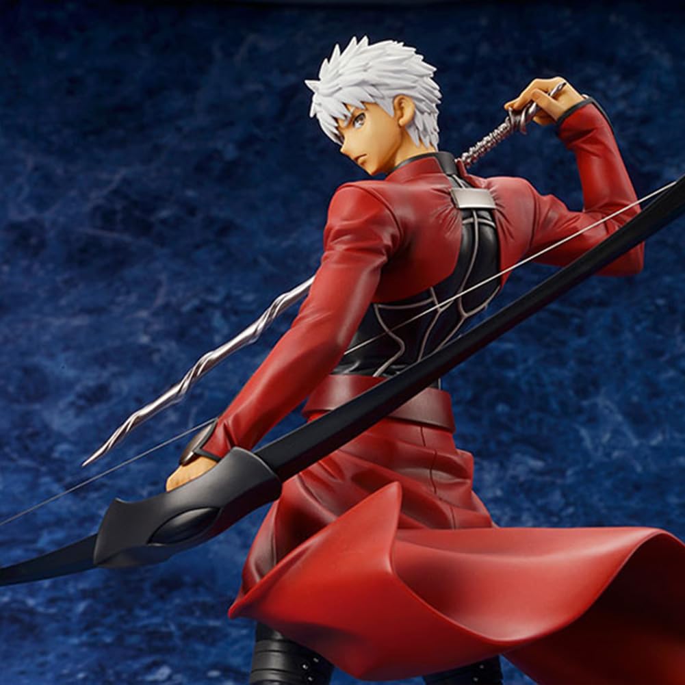 DEXSHUN Archer-Emiya Shirou figurka Anime Fate FGO, seria Emiya Shirou, z akcesoriami, PCW, Merch, anime, dekoracja na biurko, prezent dla kolekcjonerów, 25 cm