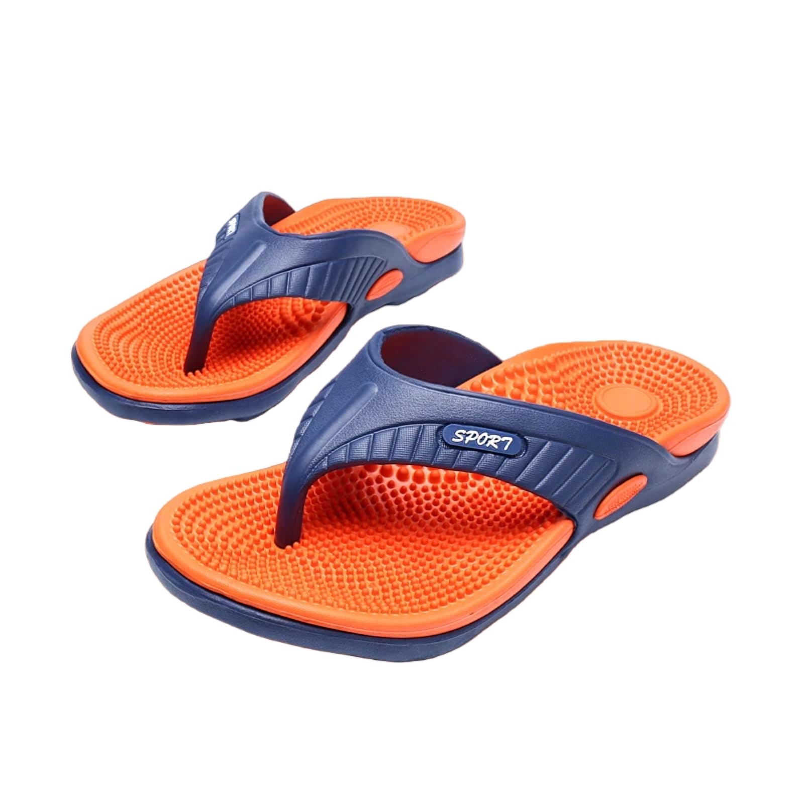 Tongs d'été homme pour la plage et salle de bain : sandales casual 41