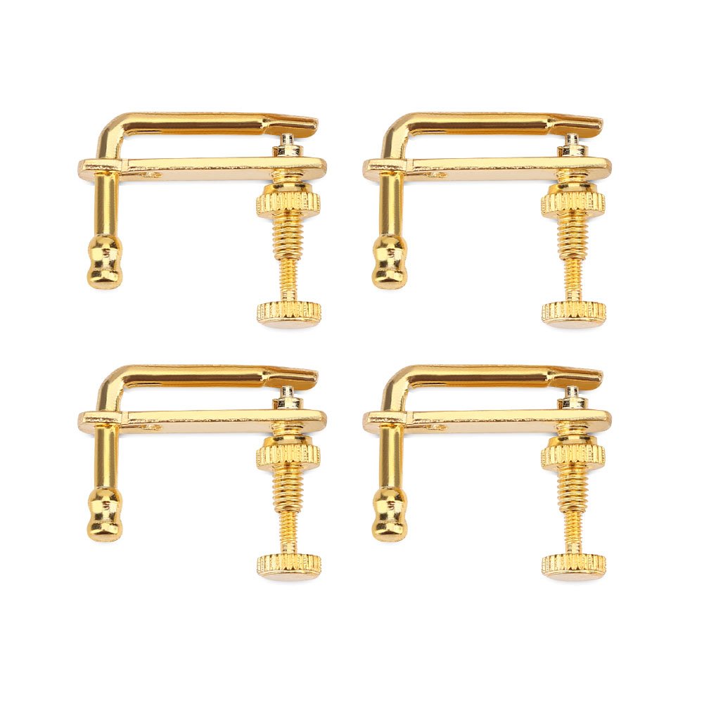 Regolatori Di Corde Per Violino 4/4 - Set Di 4 Pezzi In Lega Dorata