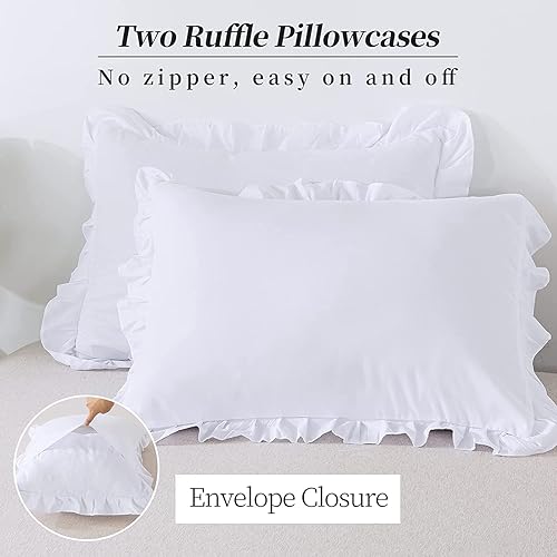 Precious Star Linen Juego de 2 fundas de almohada de algodón egipcio de fibra larga de 600 hilos, tamaño King Super King de 20 x 36 pulgadas, con