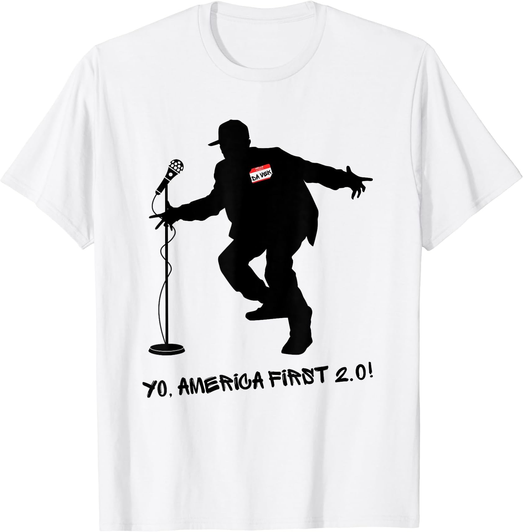 America First-2.0Vivek Ramaswamy DaVek Rapper Presidential nominee 2024 T-Shirt