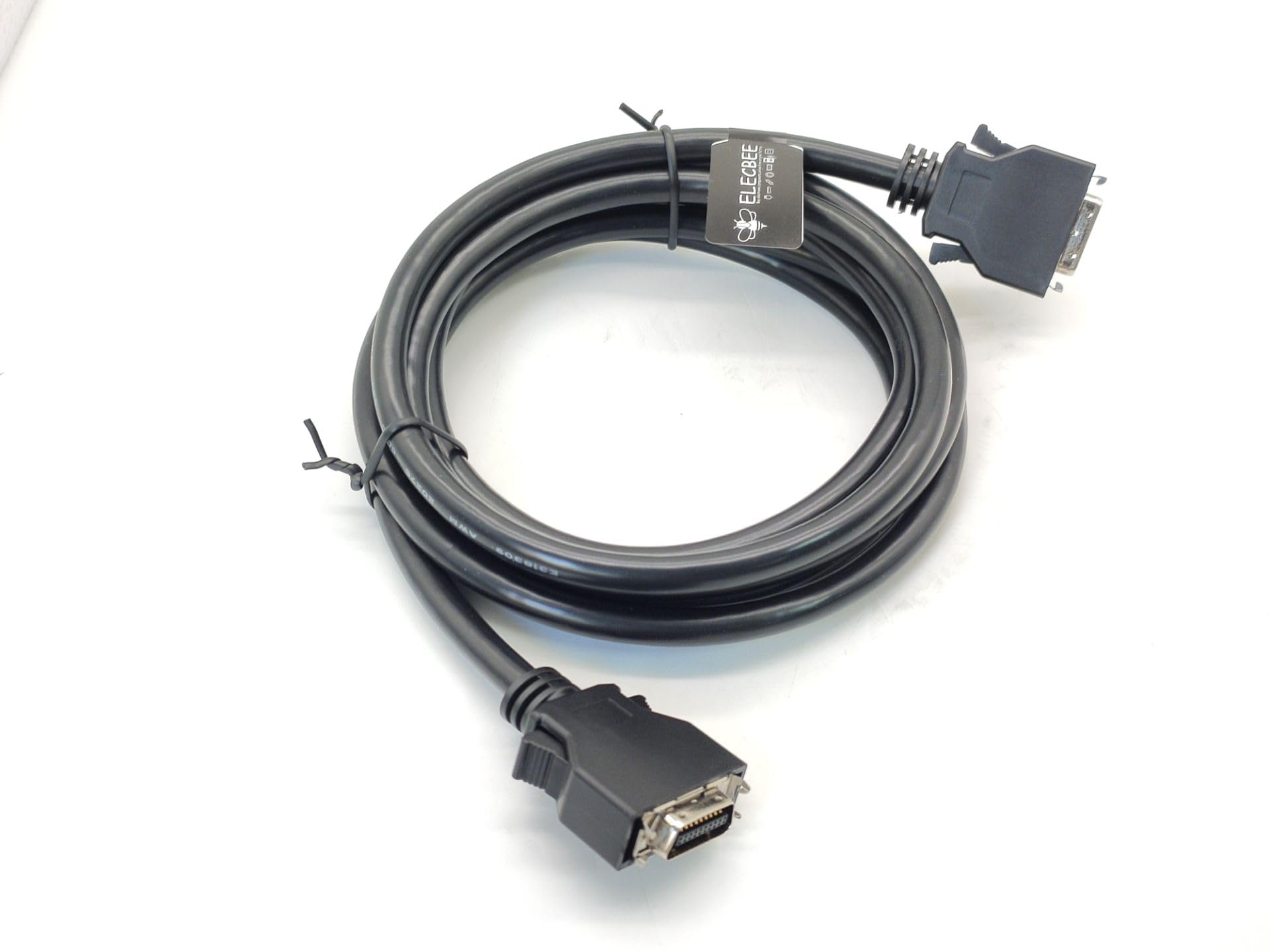 Elecbee SCSI MDR 20 pin maschio a maschio connettore a scatto diritto con cavo servo 2 m